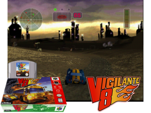 Vigilante 8 (Germany) Cover